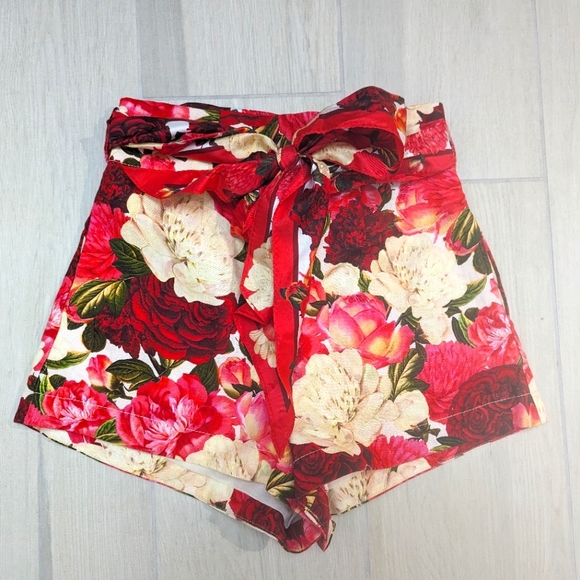 Zimmermann Wonderland High Waisted Shorts - Picture 1 of 10